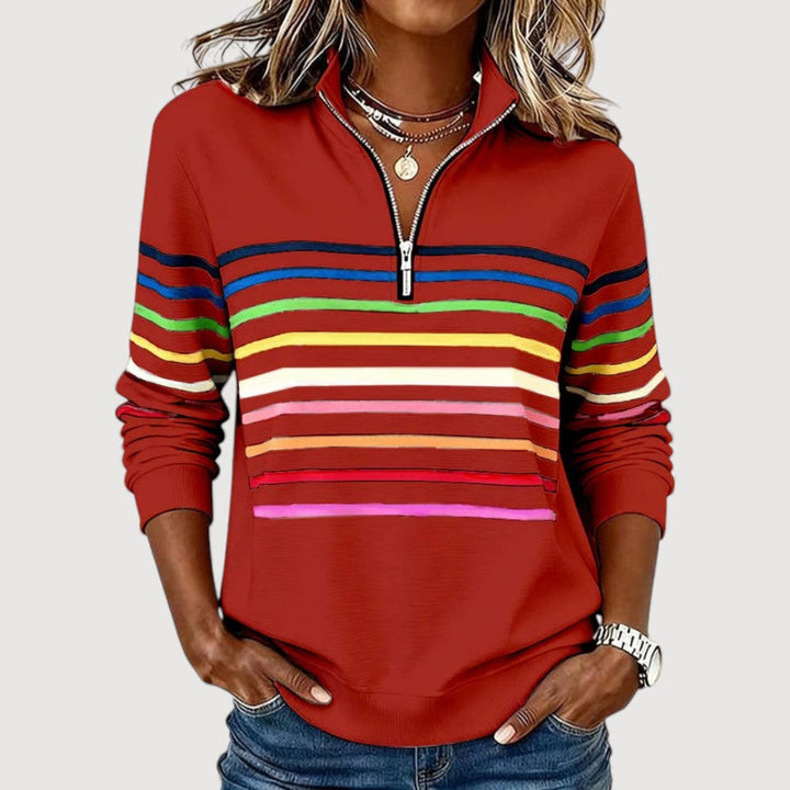 LAICA RELAXED ZIP TOP