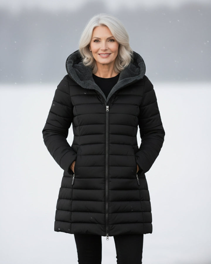 Rebecca – Padded Winter Coat with Hood