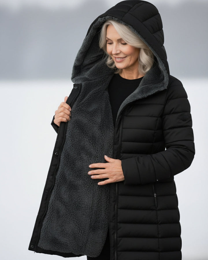 Rebecca – Padded Winter Coat with Hood
