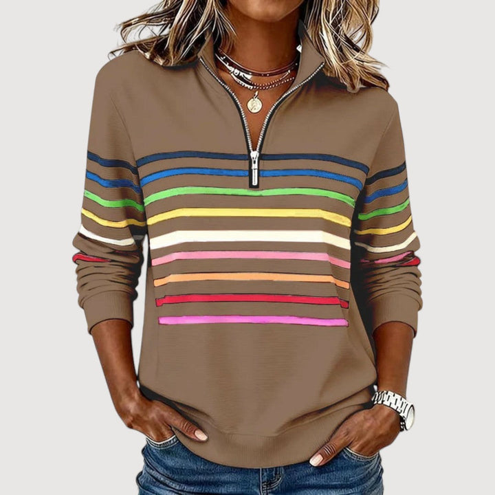 LAICA RELAXED ZIP TOP