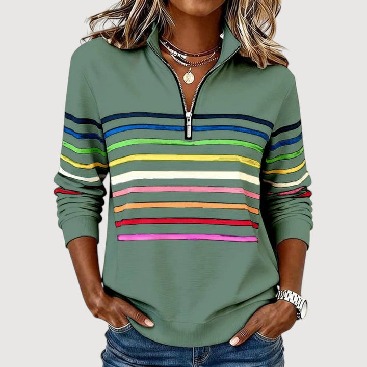 LAICA RELAXED ZIP TOP