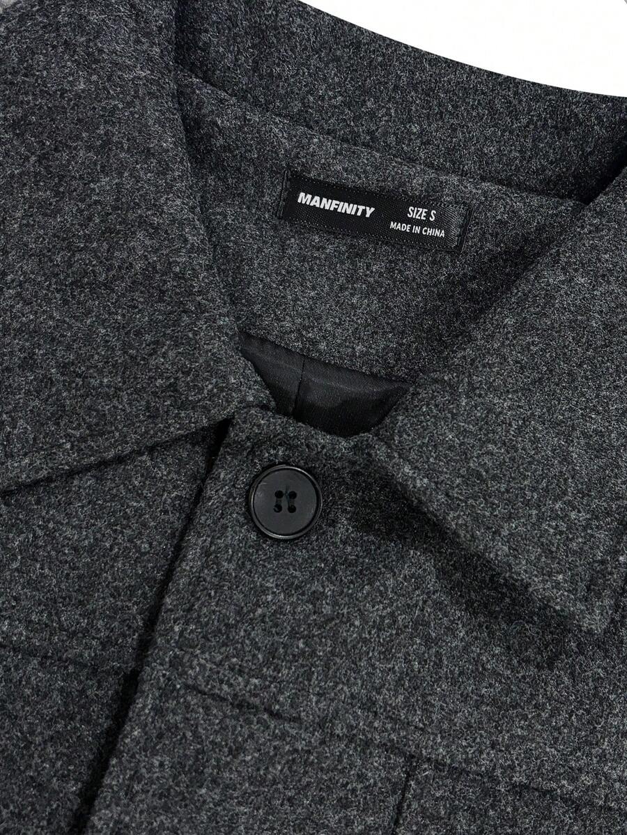 Men's Woolen Short Jacket