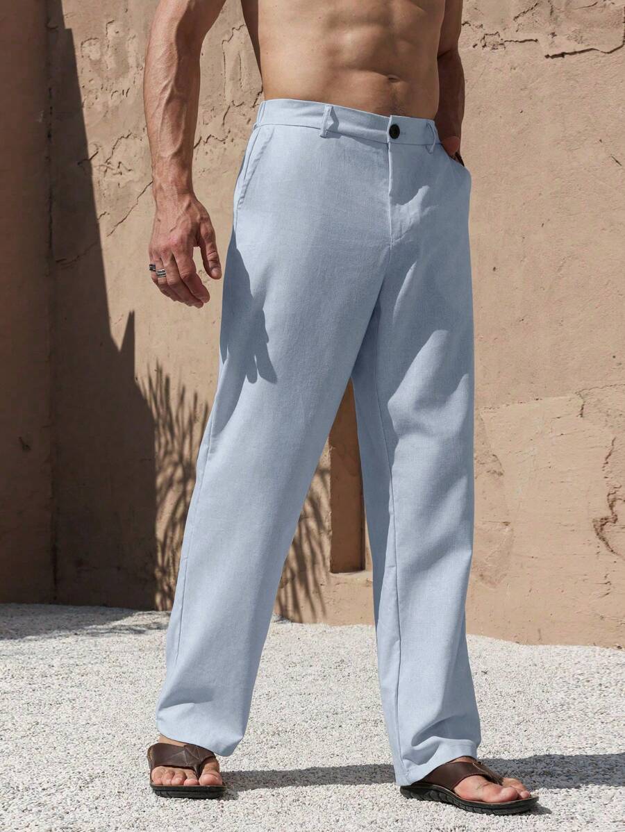 Men’s Smart Casual Flat Pants