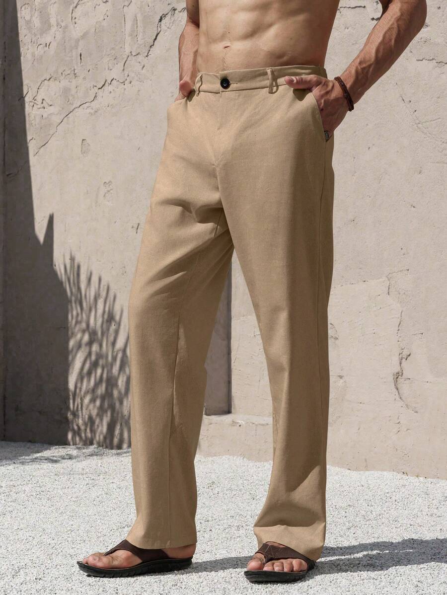 Men’s Smart Casual Flat Pants