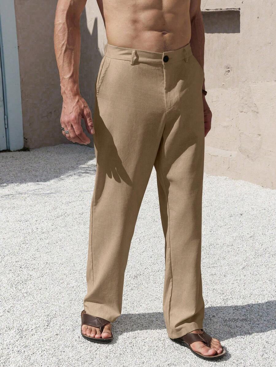 Men’s Smart Casual Flat Pants