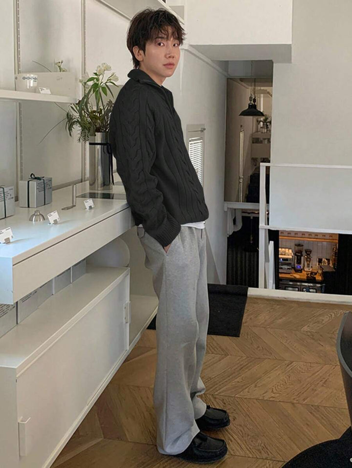 Men’s Cozy Zip-Up Sweatshirt