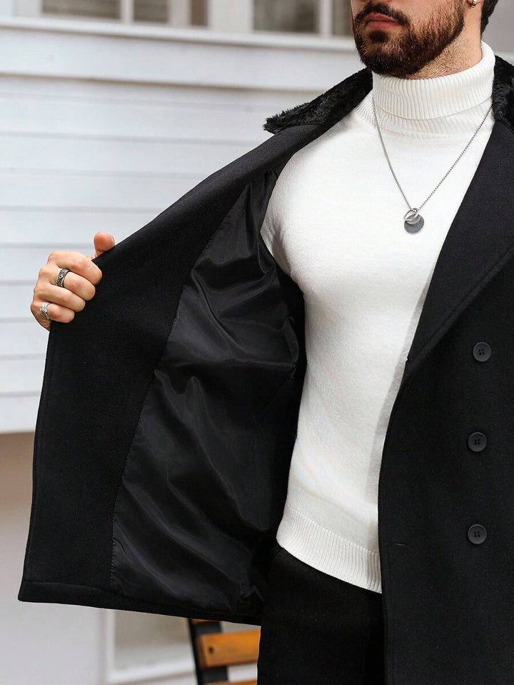 Men’s Classic Double-Breasted Coat