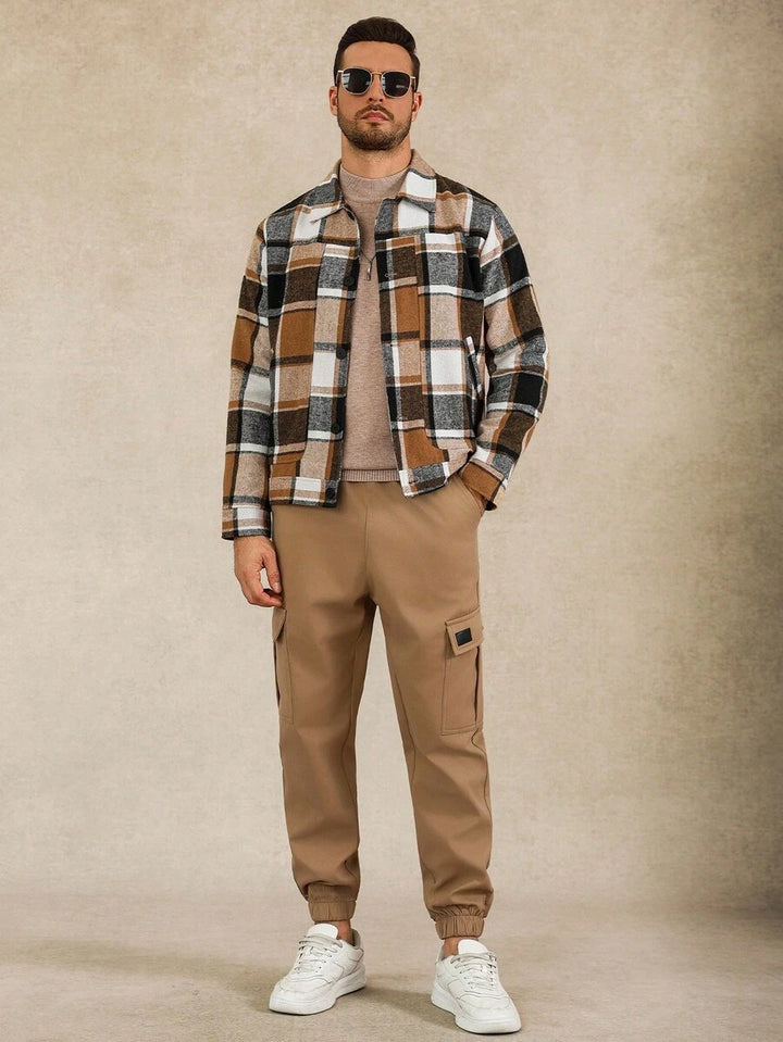 Men's Woolen Short Jacket