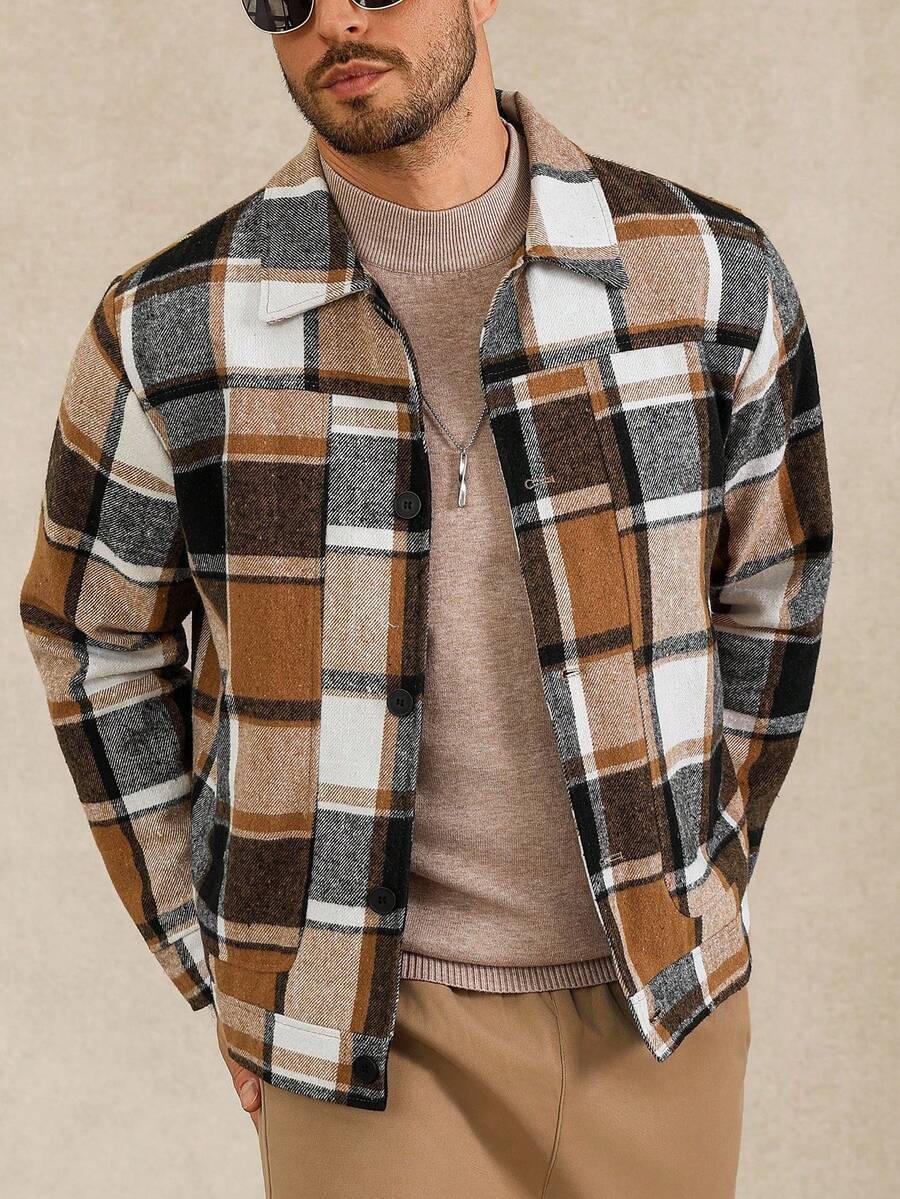 Men's Woolen Short Jacket
