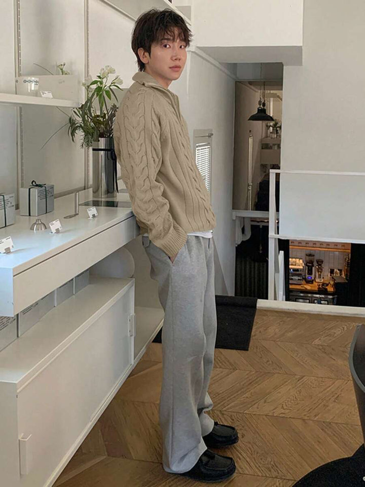 Men’s Cozy Zip-Up Sweatshirt