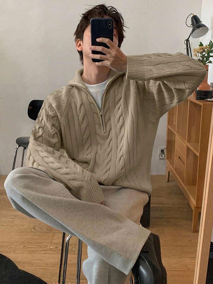 Men’s Cozy Zip-Up Sweatshirt