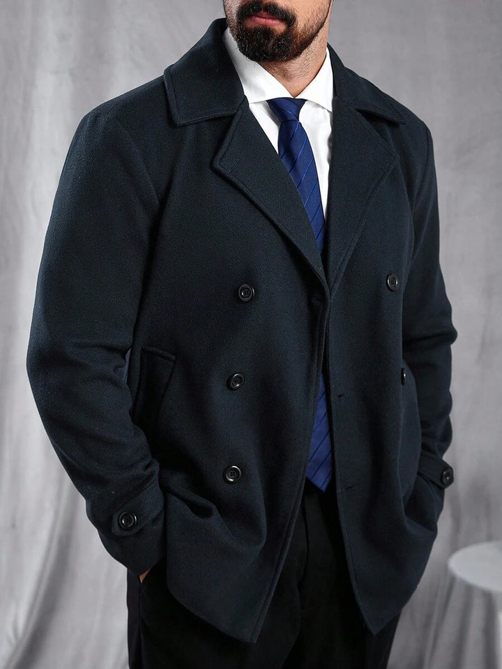 Men’s Classic Double-Breasted Coat