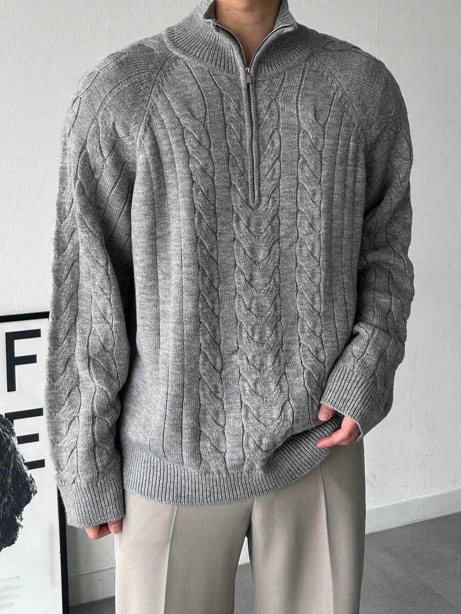 Men’s Cozy Zip-Up Sweatshirt