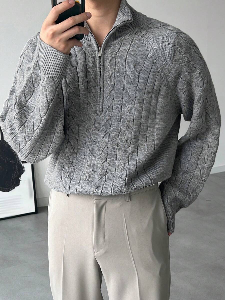 Men’s Cozy Zip-Up Sweatshirt