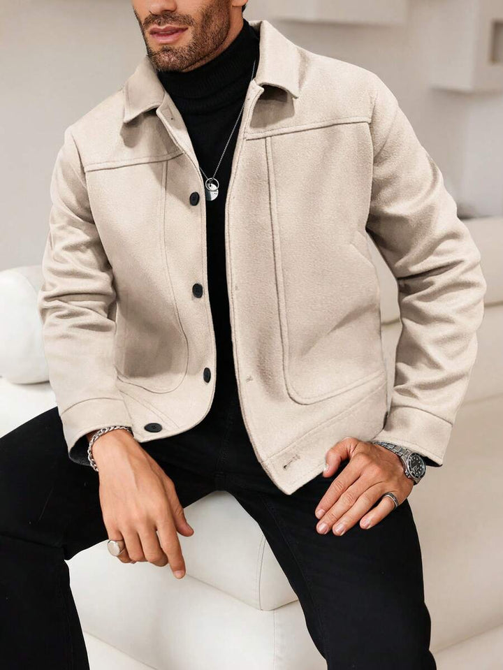 Men's Woolen Short Jacket
