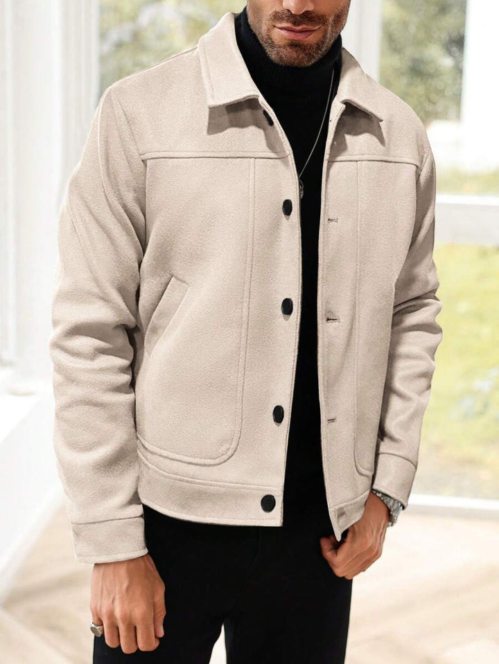 Men's Woolen Short Jacket