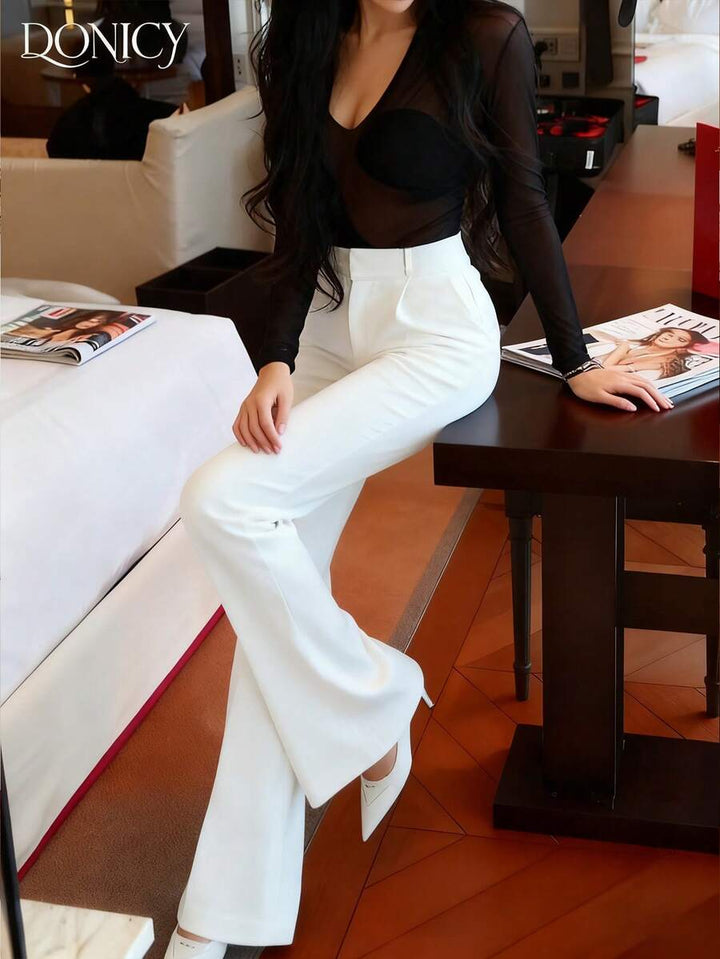 Women’s High Waist Casual Pants