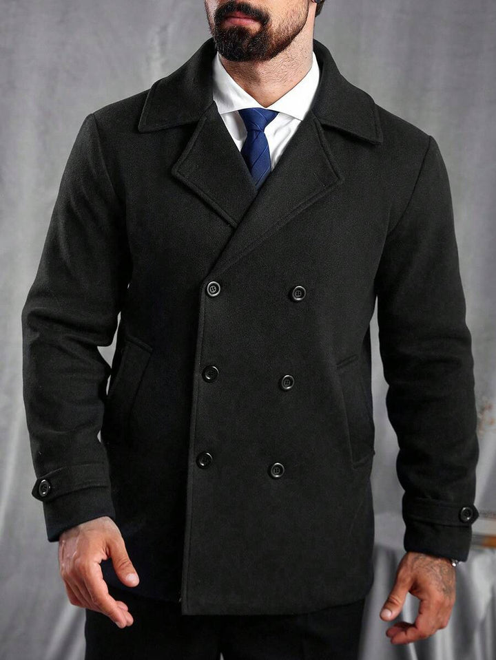 Men’s Classic Double-Breasted Coat