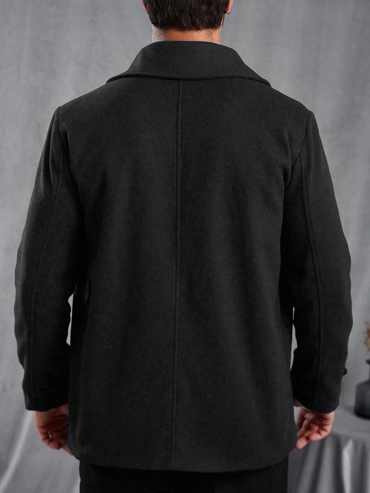 Men’s Classic Double-Breasted Coat