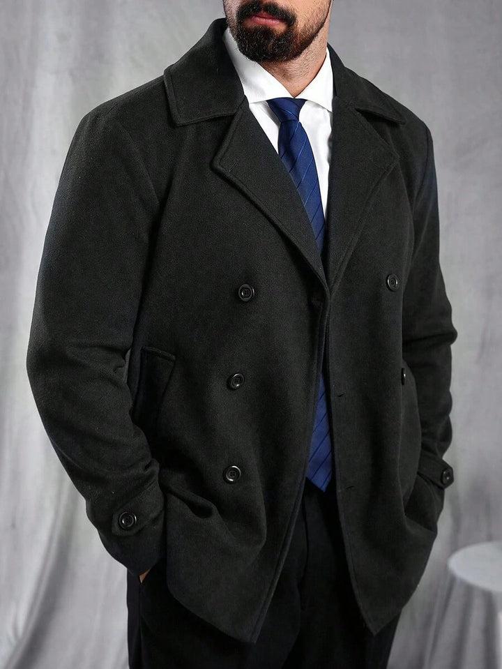 Men’s Classic Double-Breasted Coat