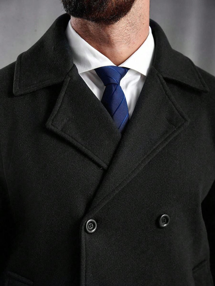 Men’s Classic Double-Breasted Coat