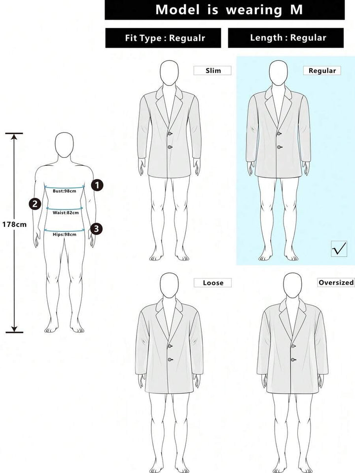 Men’s Classic Double-Breasted Coat
