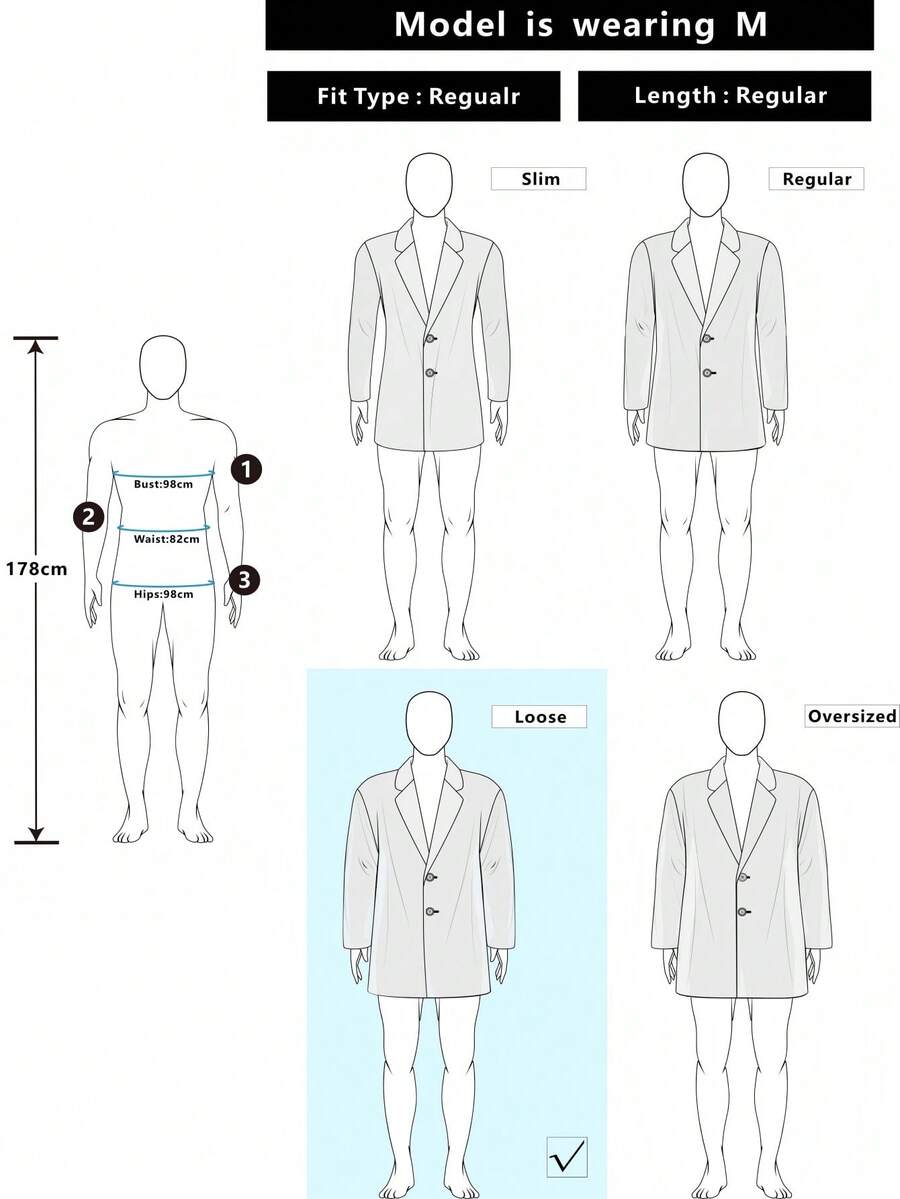 Men’s Classic Double-Breasted Coat