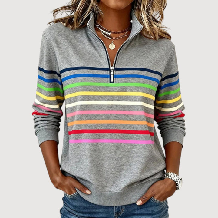 LAICA RELAXED ZIP TOP