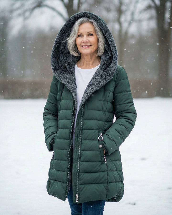 Rebecca – Padded Winter Coat with Hood