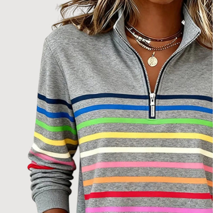 LAICA RELAXED ZIP TOP