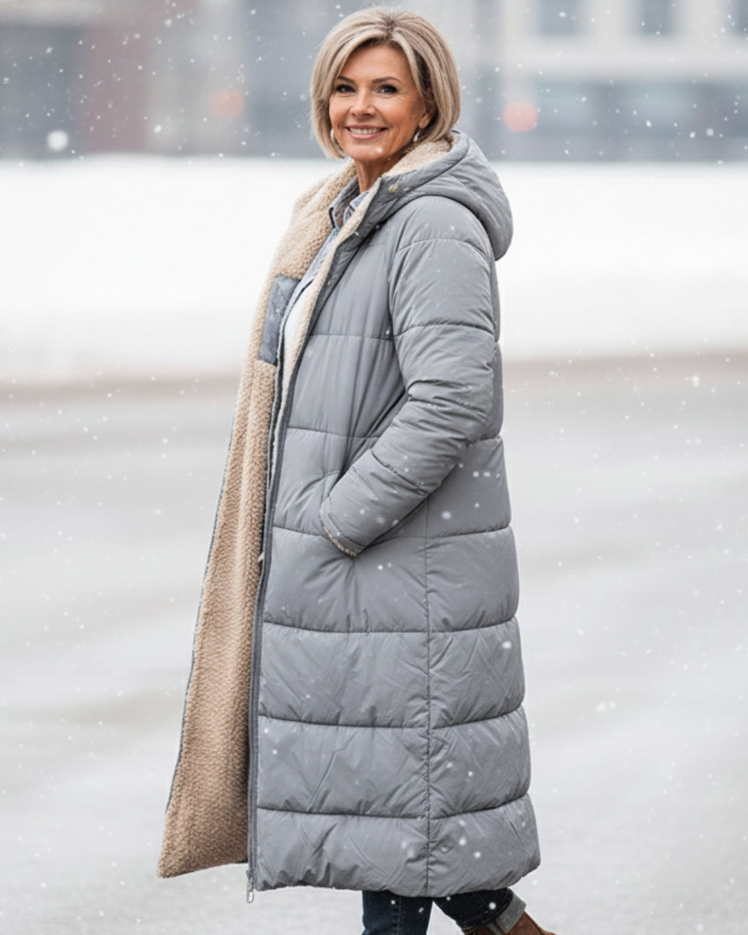 Eleanor | Sherpa Winter Coat