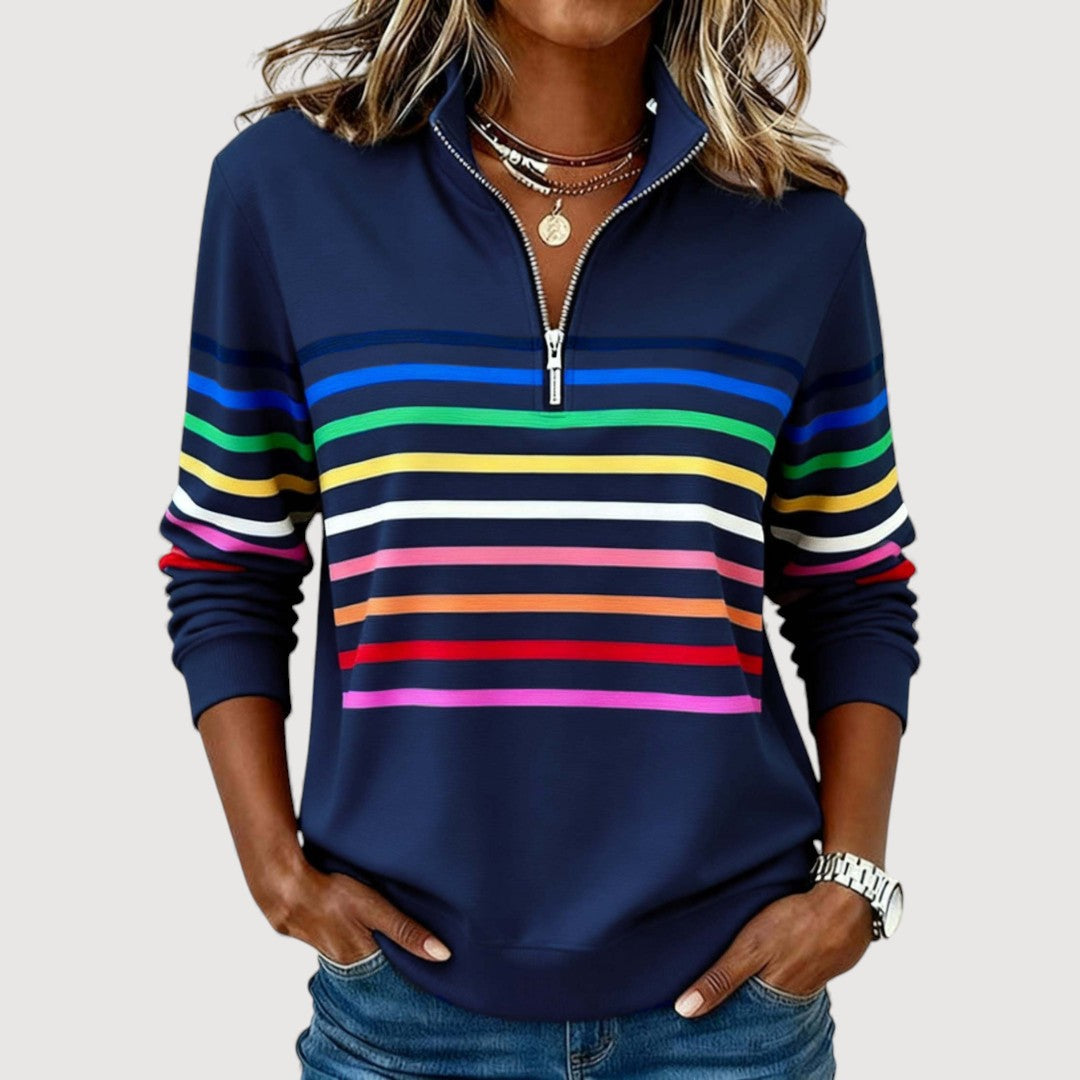LAICA RELAXED ZIP TOP