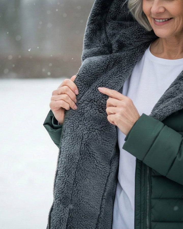 Rebecca – Padded Winter Coat with Hood