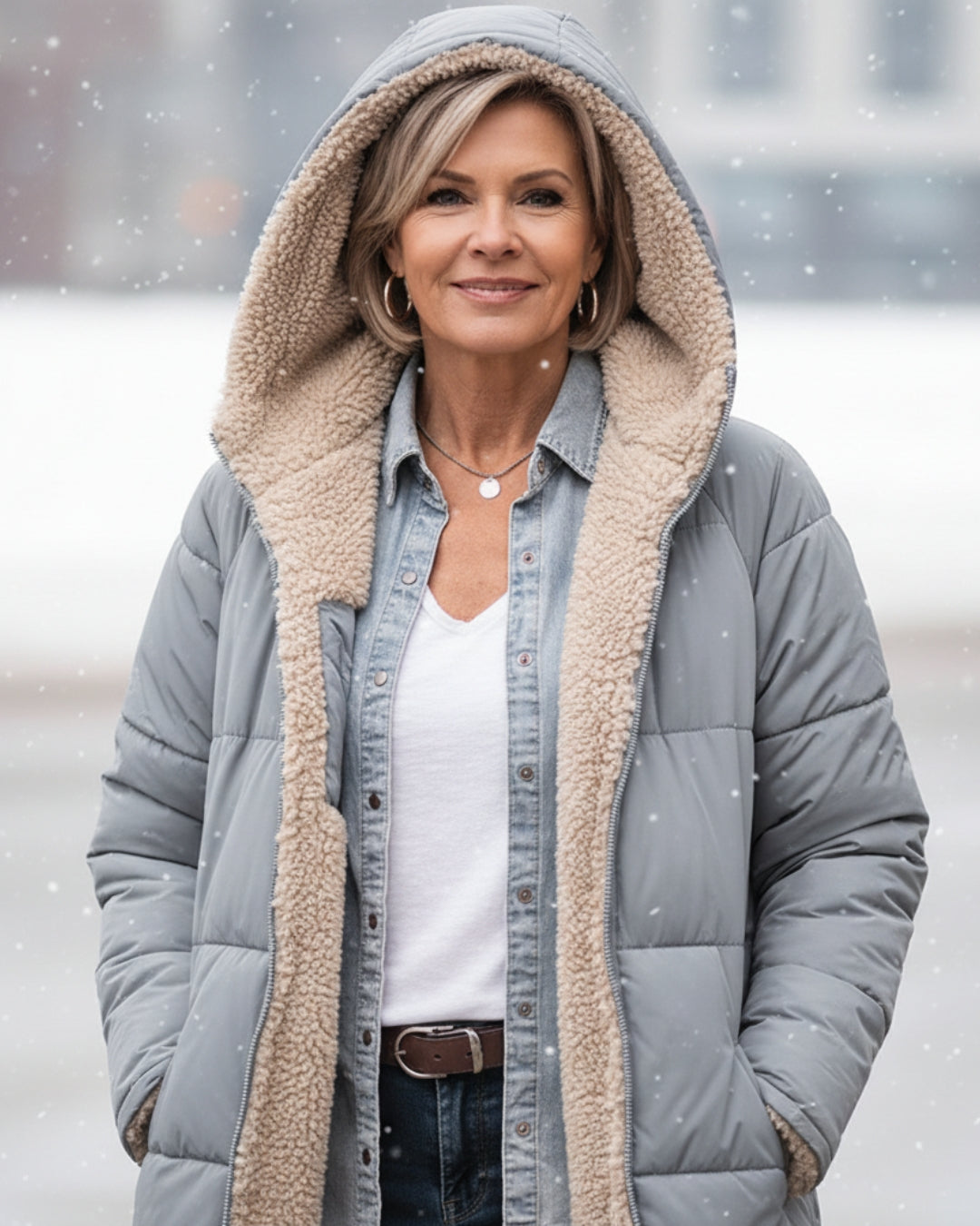 Eleanor | Sherpa Winter Coat