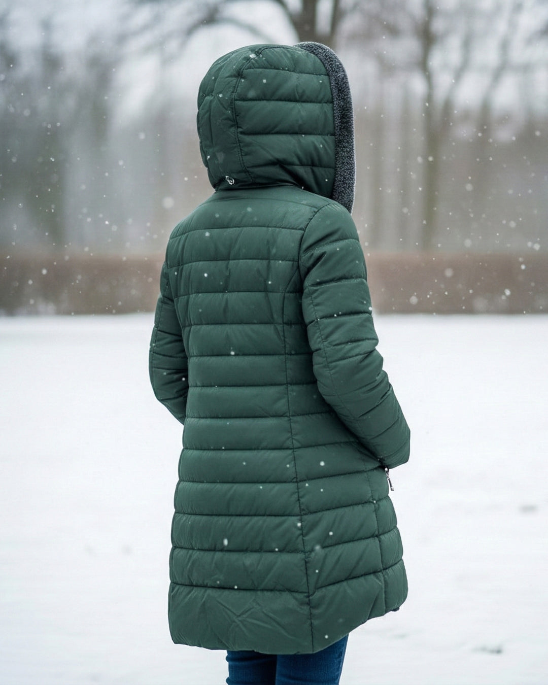 Rebecca – Padded Winter Coat with Hood