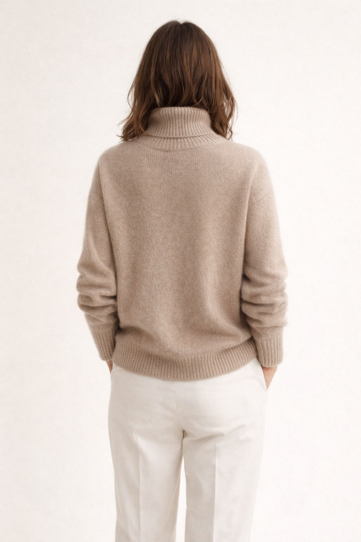 Soft Blend Turtleneck Sweater