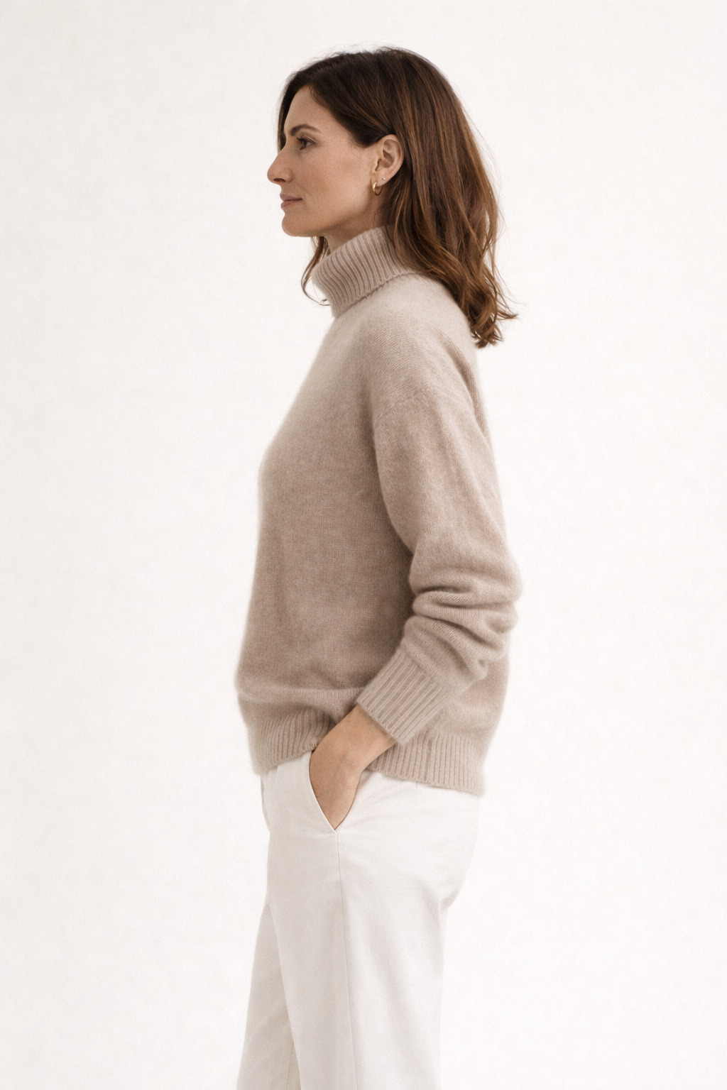Soft Blend Turtleneck Sweater
