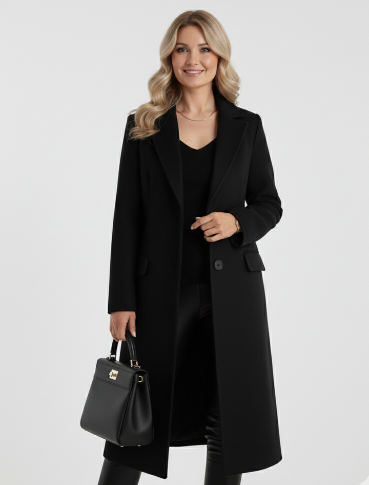 Moa™ | Elegant Long Coat with Timeless Style