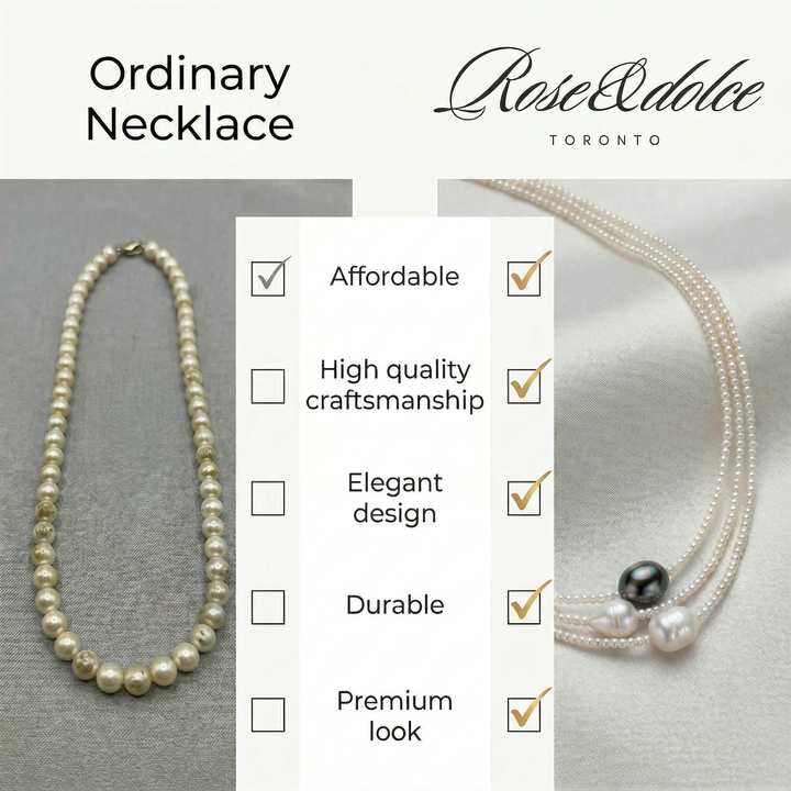 Vintage Natural Pearl Necklace