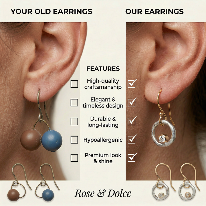 Laura Vintage Zirconia Earrings