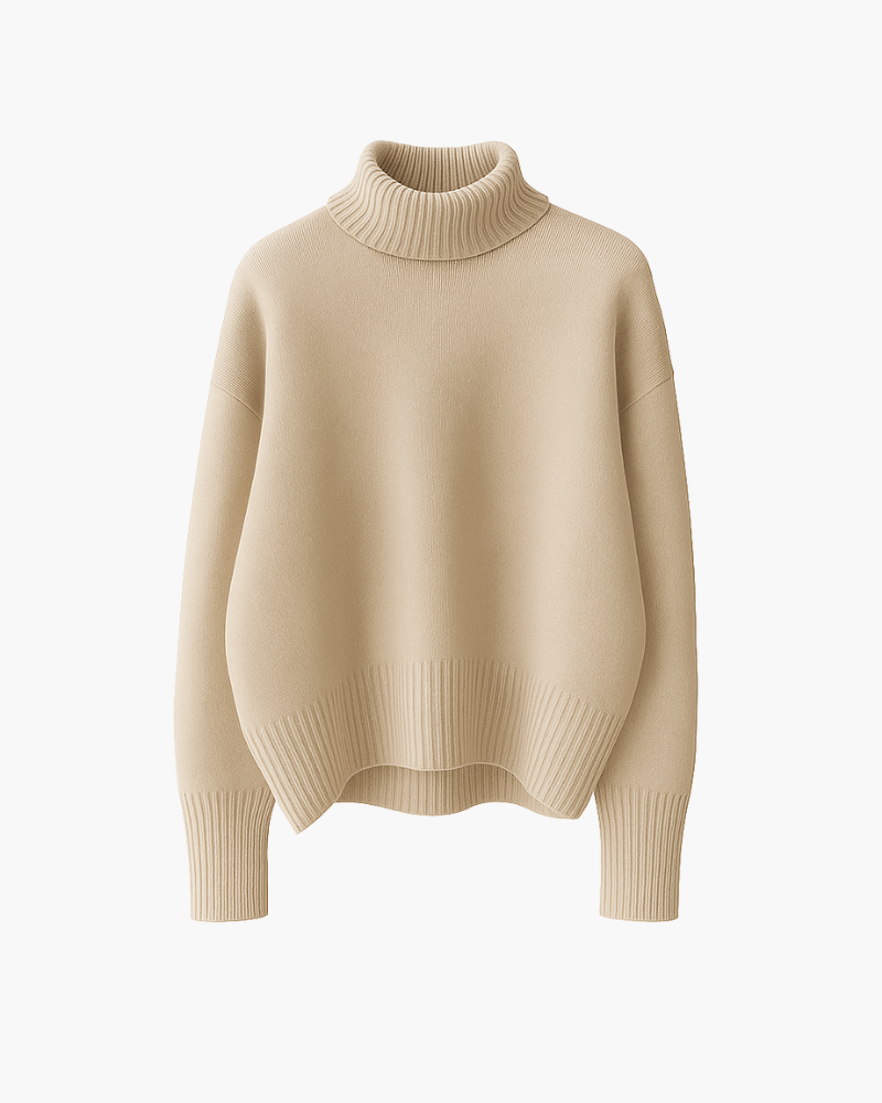 Soft Blend Turtleneck Sweater