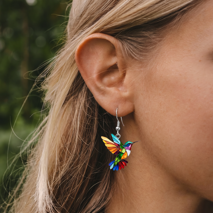 Eternal Hummingbird Earrings