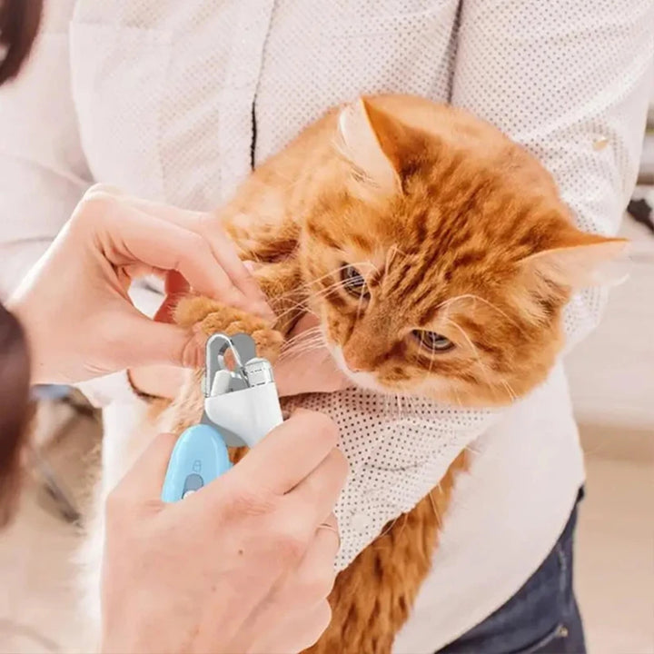 Professional Pet Nail Trimmer with LED Light