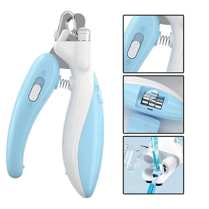 Professional Pet Nail Trimmer with LED Light