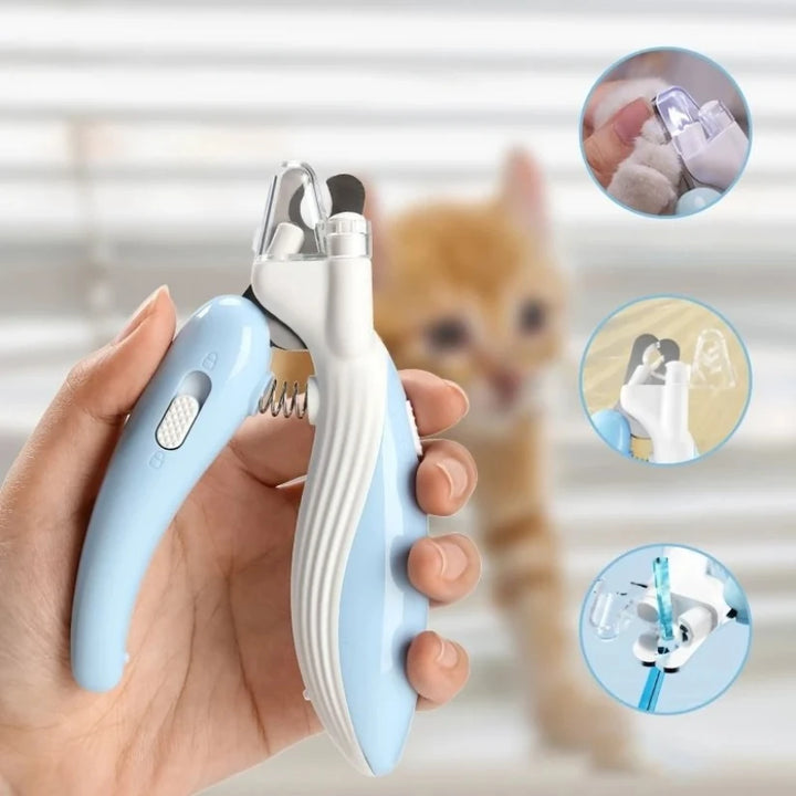 Professional Pet Nail Trimmer with LED Light