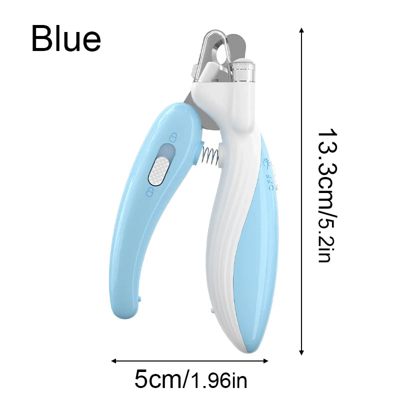 Professional Pet Nail Trimmer with LED Light