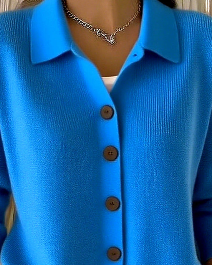 Classic Casual Button Knit Cardigan