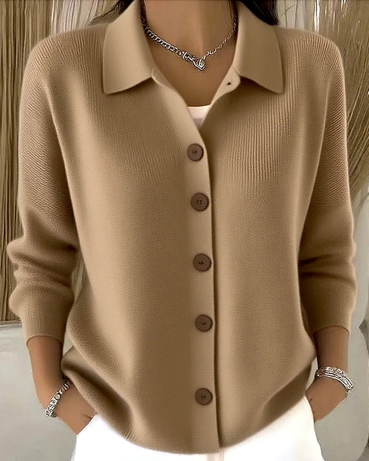 Classic Casual Button Knit Cardigan
