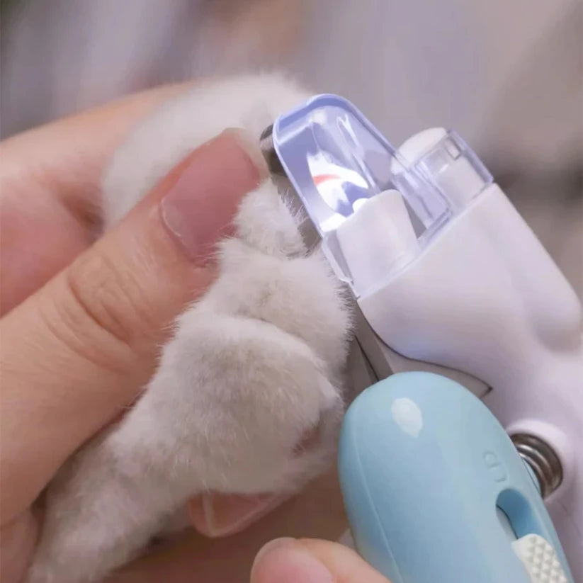 Professional Pet Nail Trimmer with LED Light