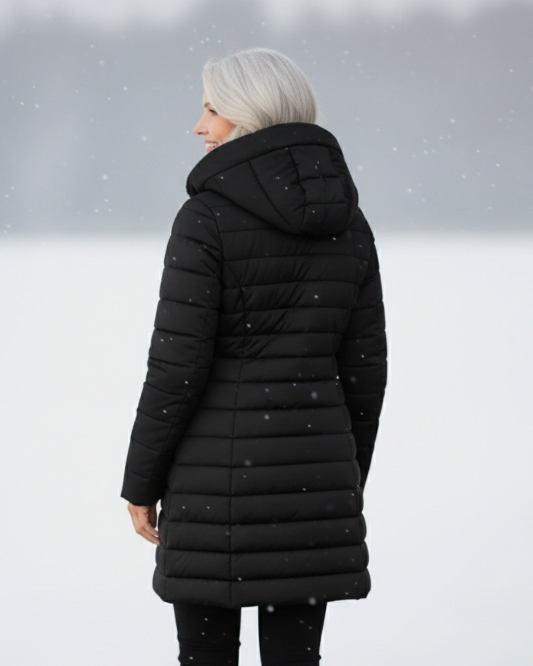 Rebecca – Padded Winter Coat with Hood